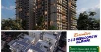 Luxury high-rise apartments for sale in Kilimani, Nairobi – Modern residential real estate in Kenya by M Estates.